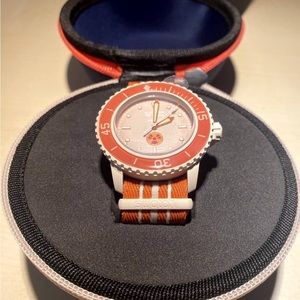 NEE AUTHENTIC RARE ARCTIC OCEAN SO35N100 SWATCH BLANCPAIN